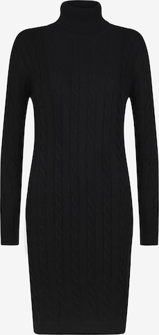 Robes en maille Felix Hardy en noir : devant