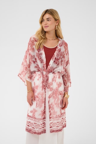 Cream Kimono 'CRJessica' in Rot: Vorderseite