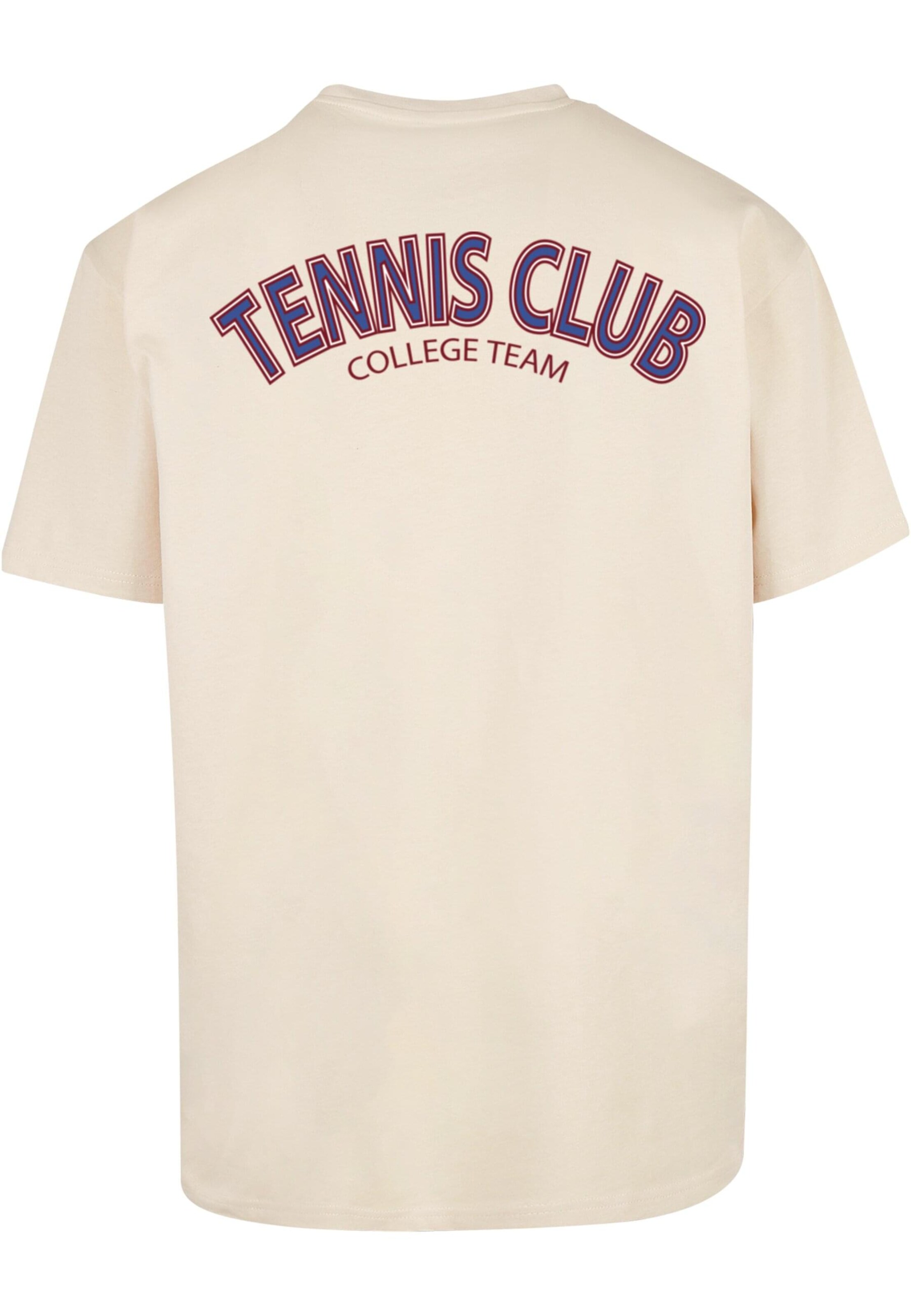 Merchcode Shirt 'College Club' in Beige