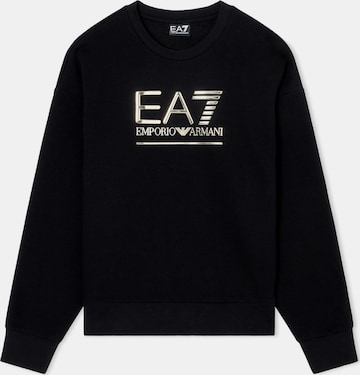 Felpa di Emporio Armani in nero: frontale