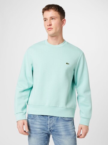 LACOSTE Sweatshirt i grön: framsida