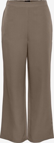 Pantalon 'PCBOZZY' PIECES en marron : devant