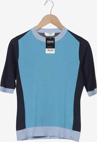 BOSS Black Pullover M in Blau: Vorderseite