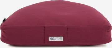 YOGISTAR.COM Meditationskissen in Rot: predná strana