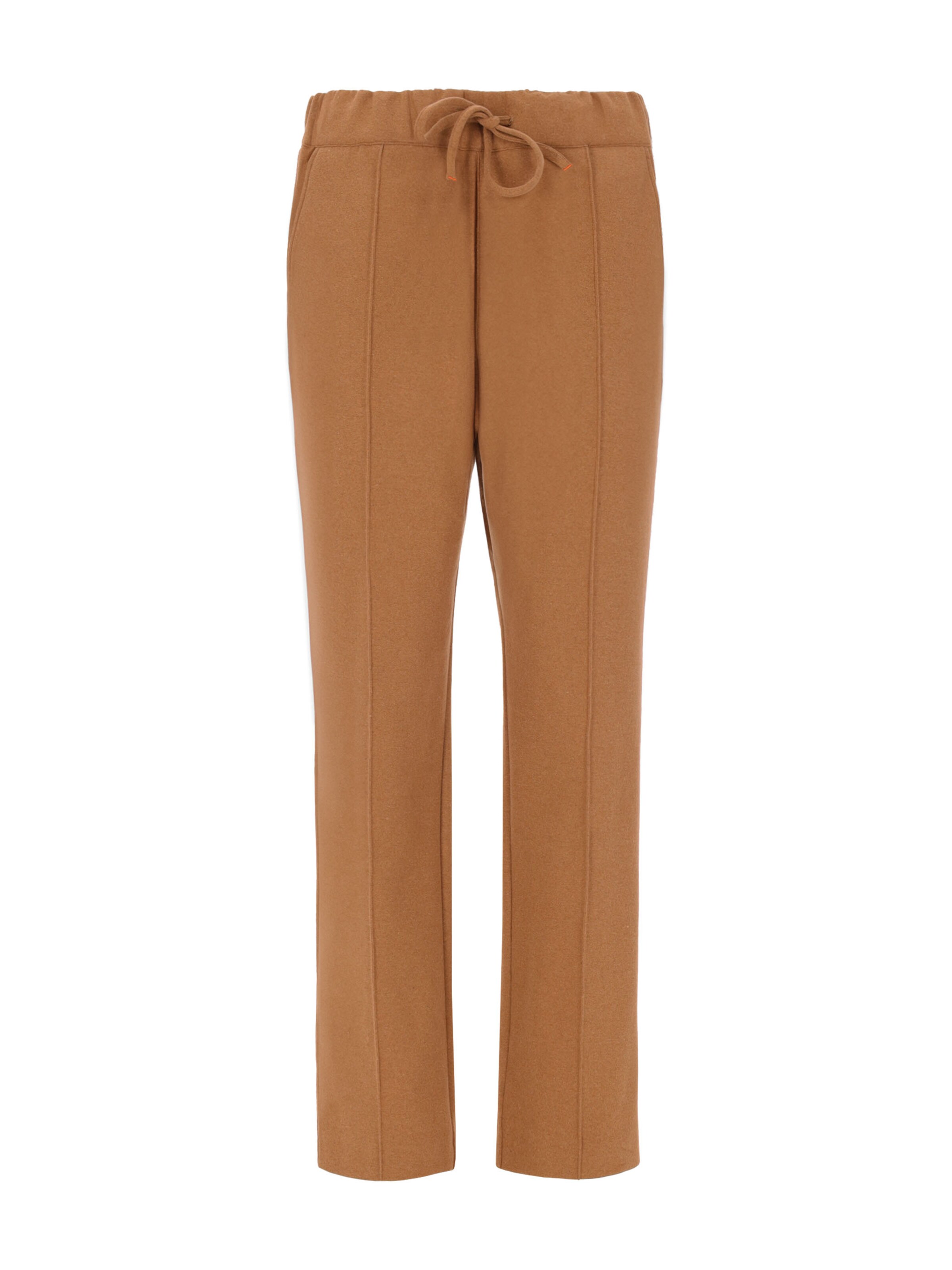 Distretto12 Loosefit Broek in Bruin: voorkant