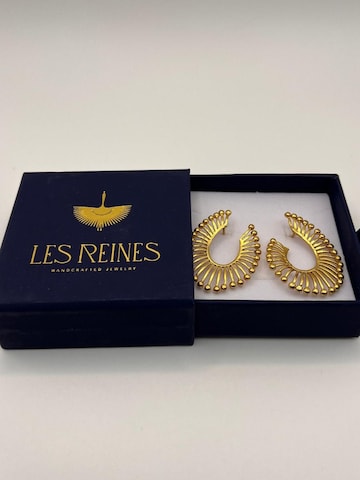 Boucles d'oreilles 'Ellisse' Les Reines en or