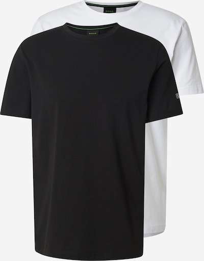 BOSS Paita värissä harmaa / musta / valkoinen, Tuotenäkymä