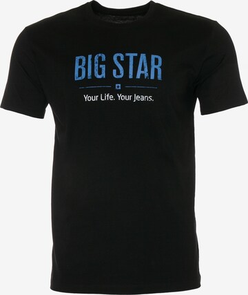 T-Shirt 'Bruno' BIG STAR en noir : devant