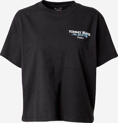 Maglietta 'ESSENTIAL' Tommy Jeans di colore blu chiaro / nero / bianco, Visualizzazione prodotti