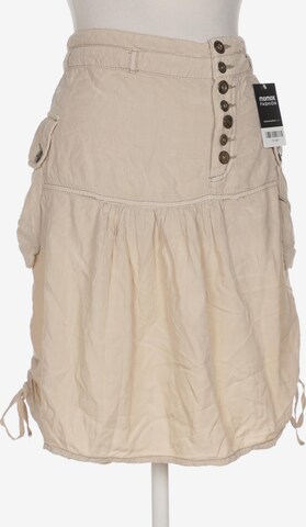 khujo Skirt in M in Beige: front