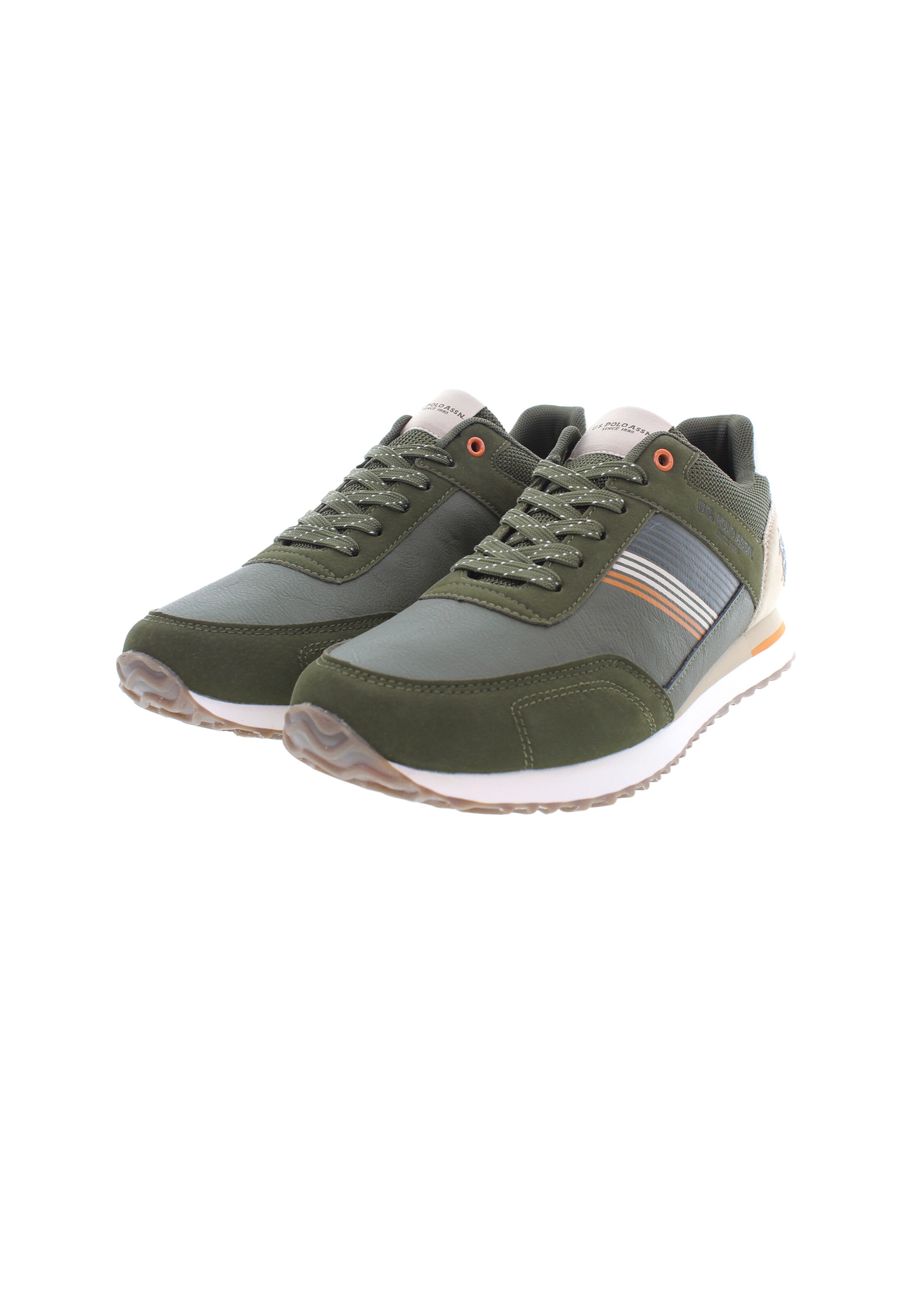 Sneaker bassa di U.S. POLO ASSN. in verde