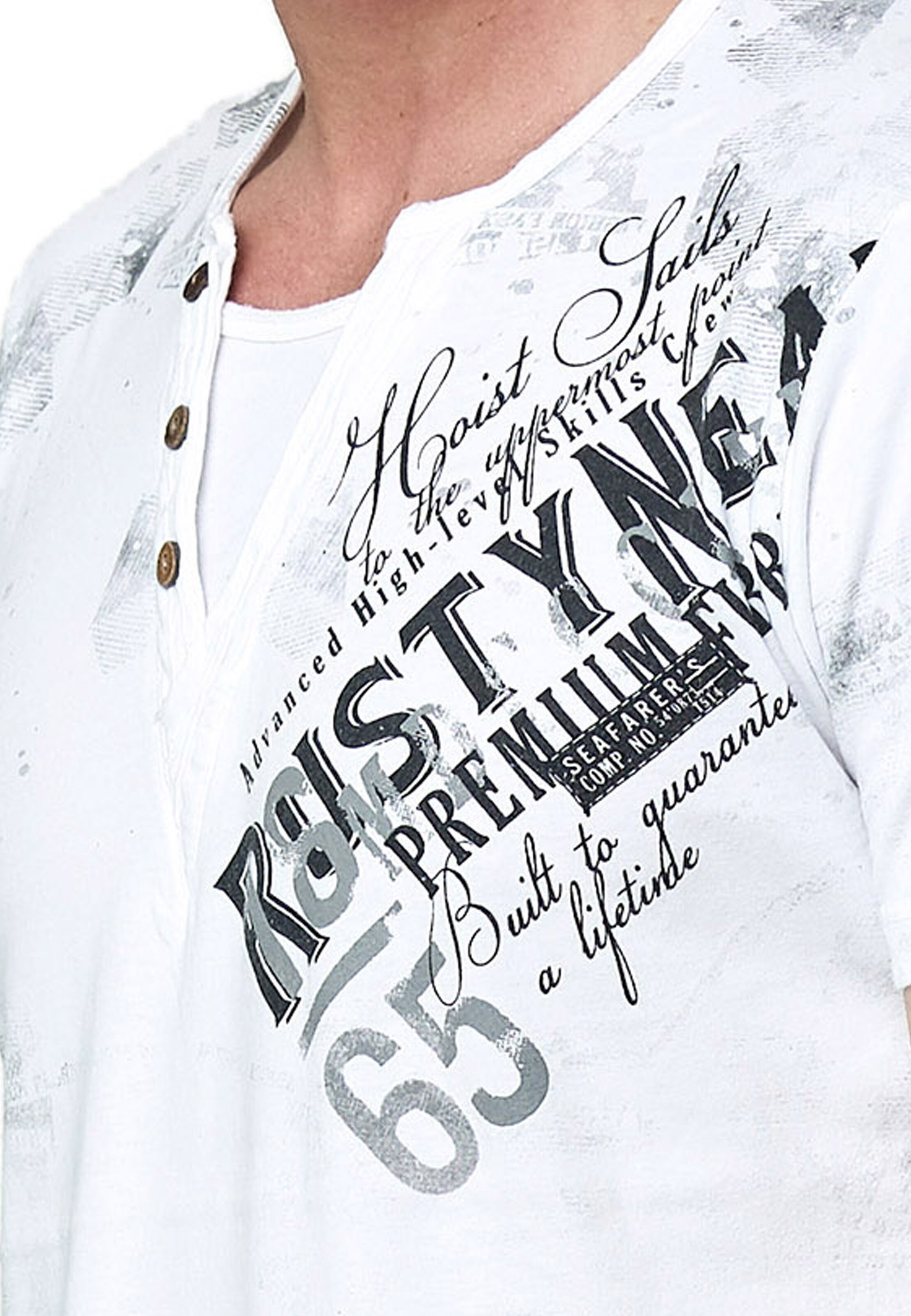 Rusty Neal T-Shirt in Weiß