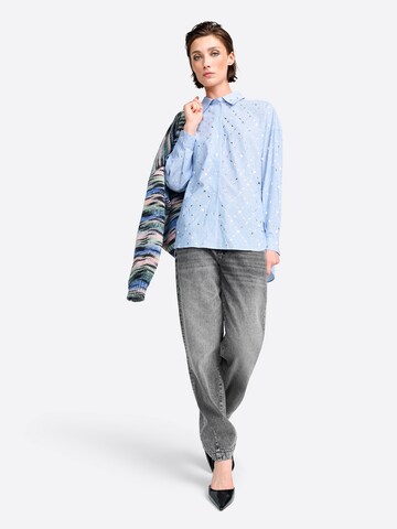 Rich & Royal Bluse i blå