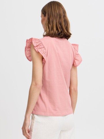 T-shirt 'Rika' b.young en rose