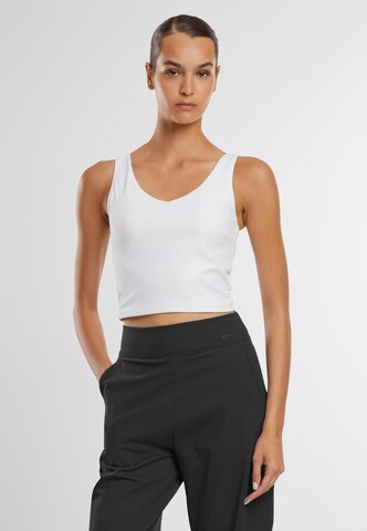 Aim'n Sports Top in White: front