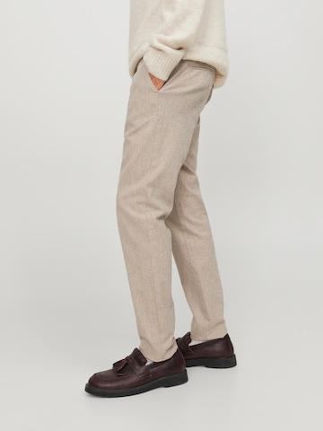 JACK & JONES Slimfit Hose 'MARCO' in Beige