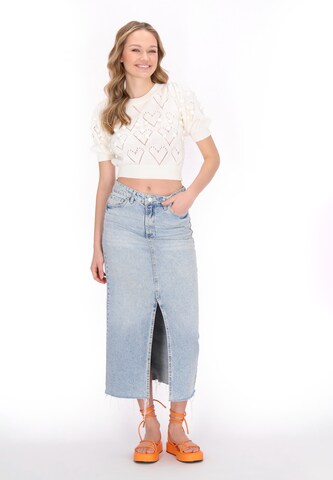 MYMO - Jersey 'Fashion Look' en blanco