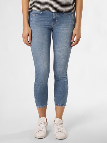Angels Slimfit Jeans 'Ornella' in Blauw: voorkant