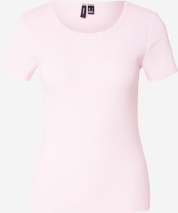 Tricou 'VMTINNA' de la VERO MODA pe roz: față