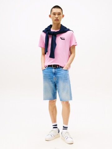 Tommy Jeans Tričko - Ružová