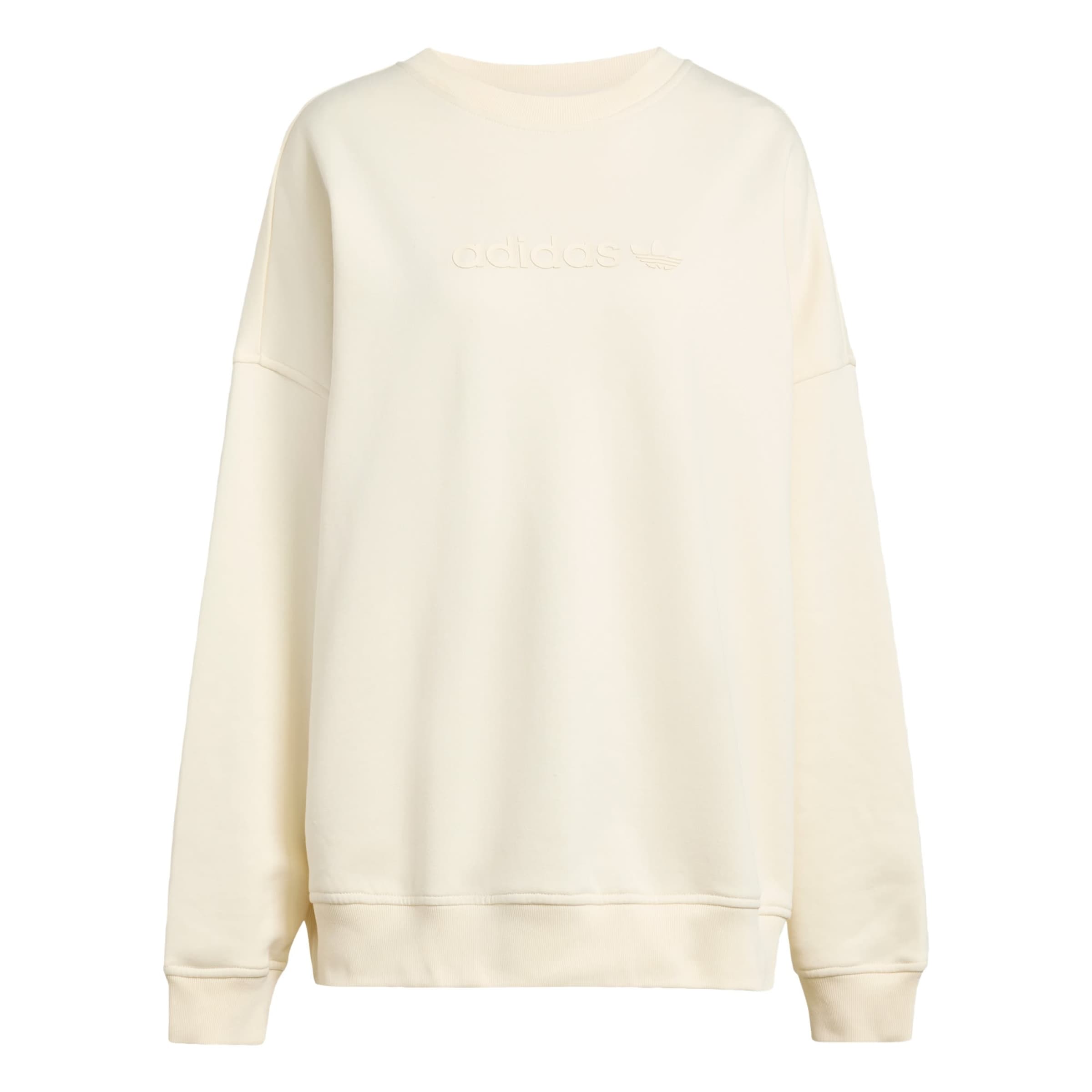 ADIDAS ORIGINALS Sweat-shirt 'Essentials' en blanc naturel, Vue avec produit