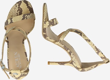 Lauren Ralph Lauren Sandal 'GABRIELE' in Beige