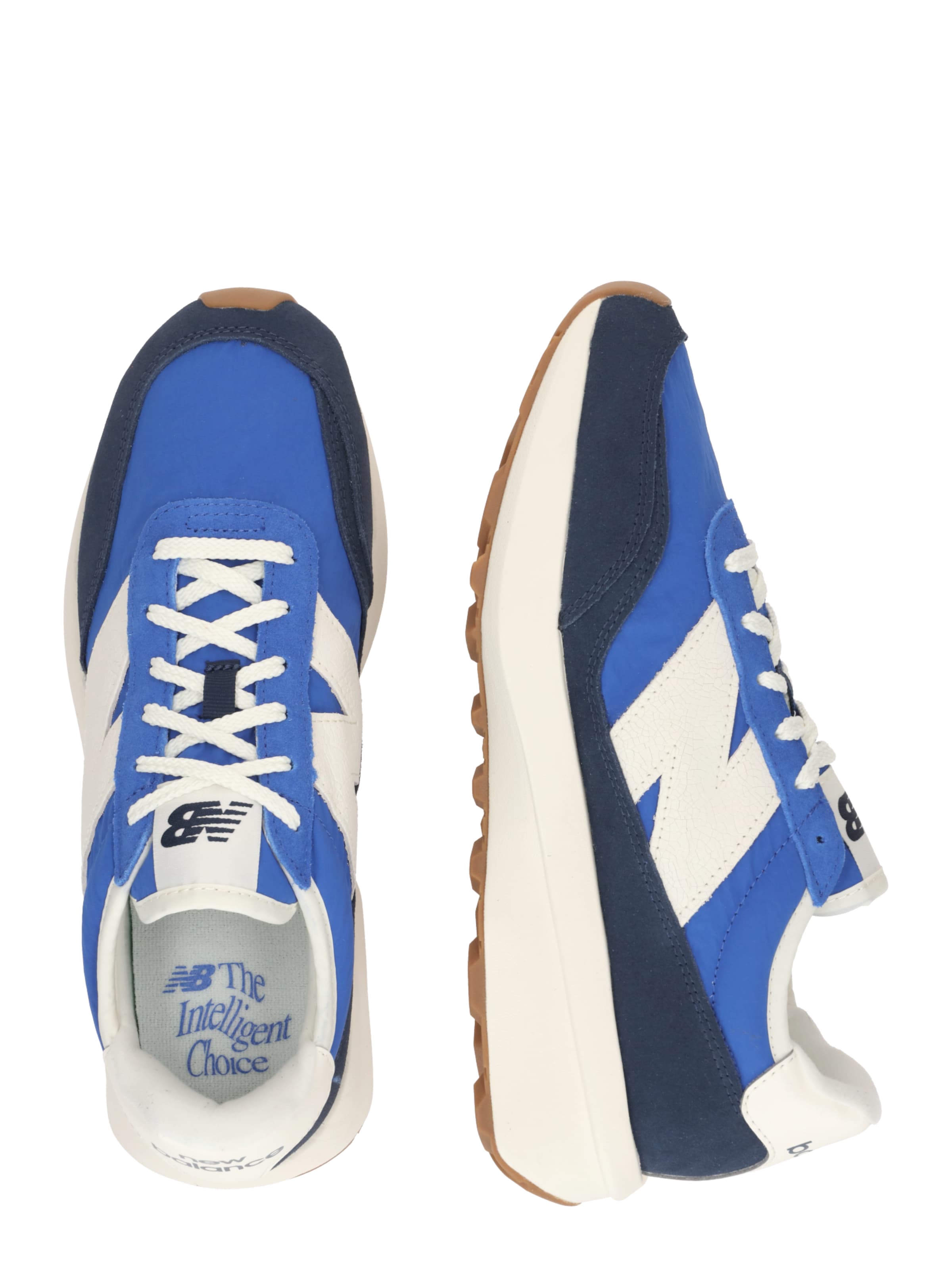 new balance Trampki niskie '370' w kolorze niebieski