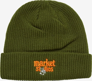 MARKET Mütze in Grün: Vorderseite