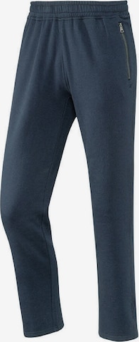 JOY SPORTSWEAR Regular Workout Pants 'MAX' in Blue: front