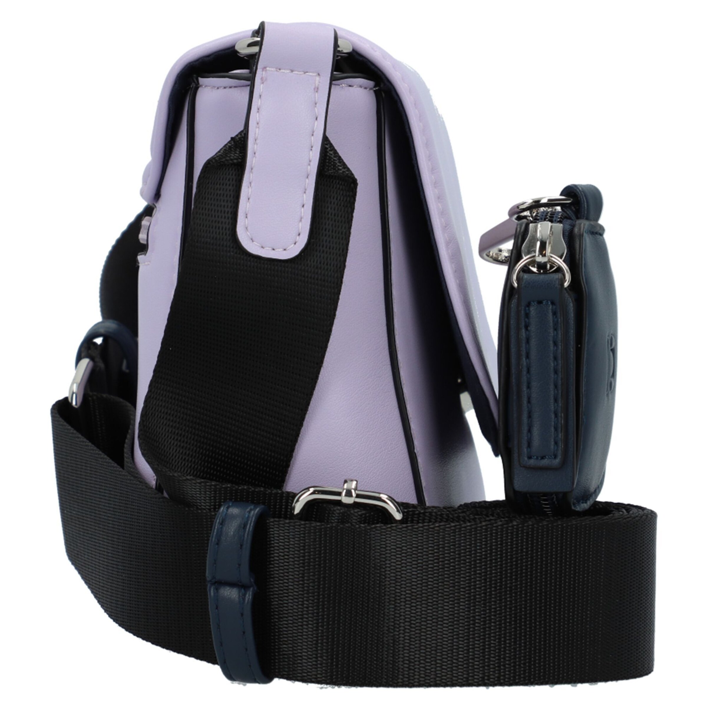 TOM TAILOR Damen Umhängetasche SASKIA | Light Purple, Größe M | Mit Abnehmbarer Mini-Pouch & Magnetverschluss