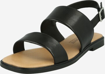 Ten Points Sandals 'Olivia' in Black: front