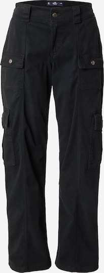 HOLLISTER Kargo hlače | črna barva, Prikaz izdelka