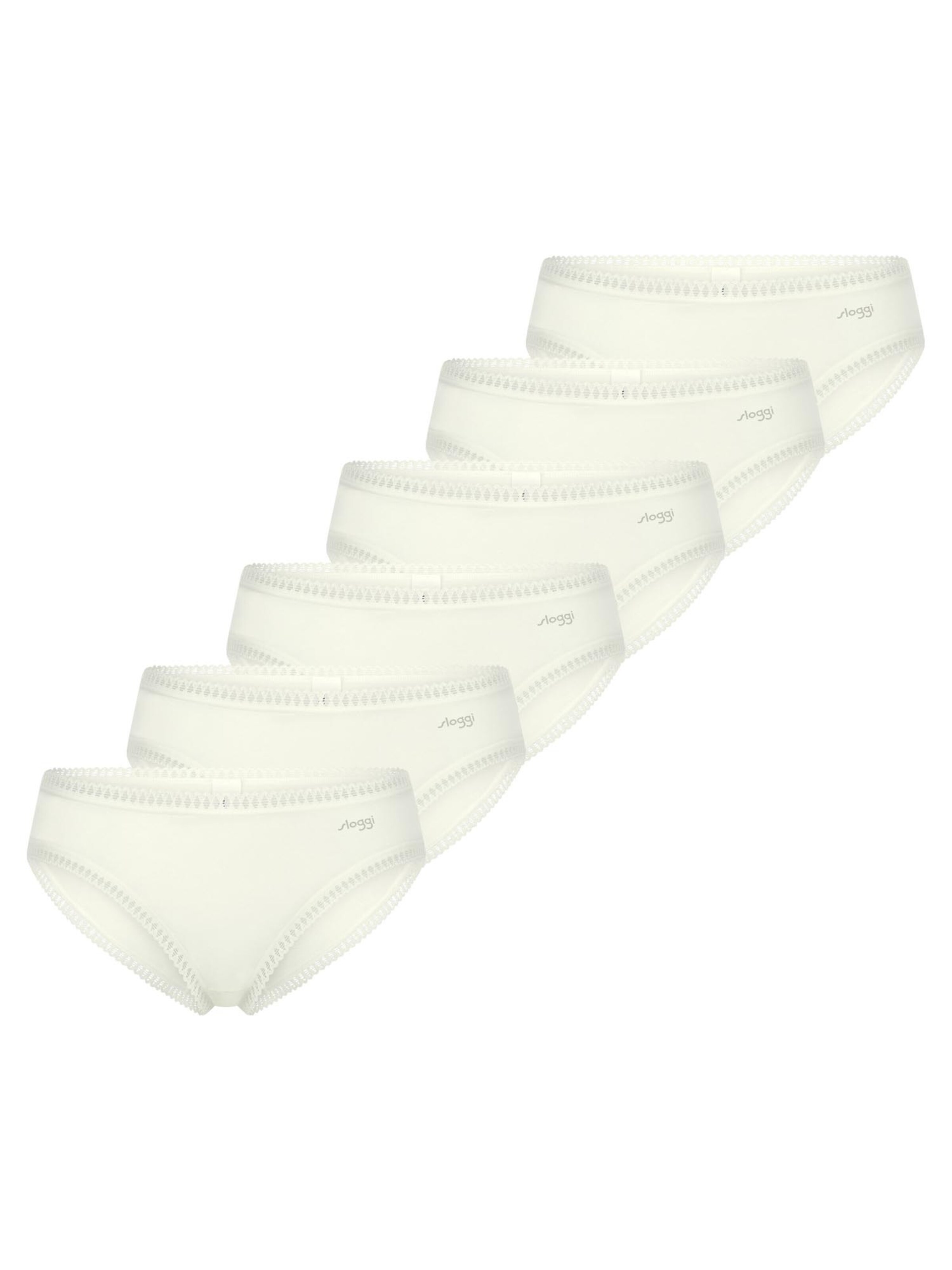 SLOGGI Panty 'GO Crush' in White: front