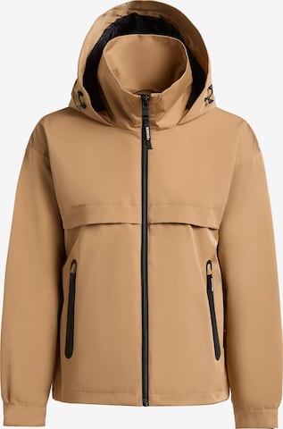 Veste mi-saison 'Raibe2' khujo en beige : devant