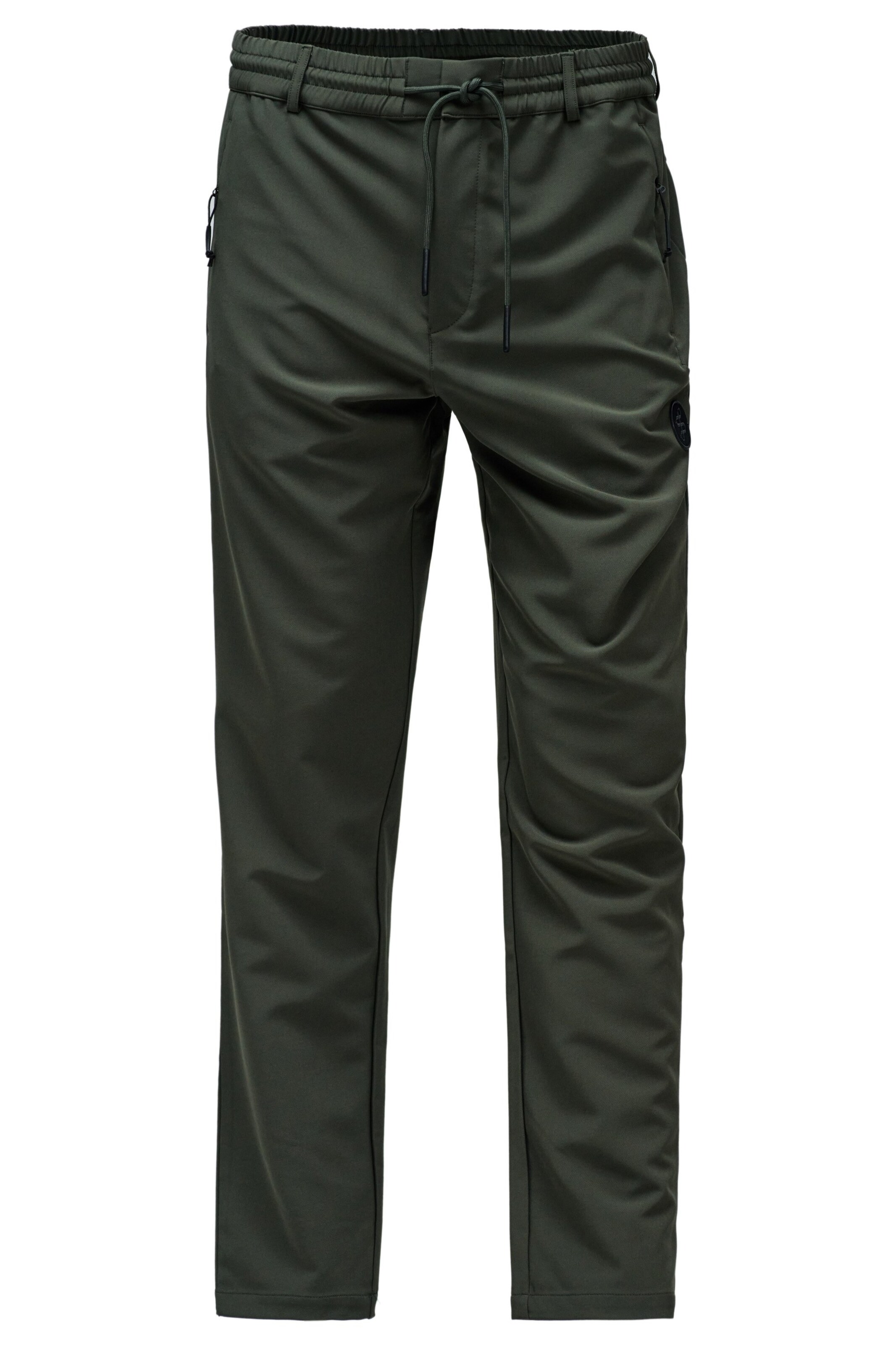 Salsa Jeans Regular Chino in Groen: voorkant