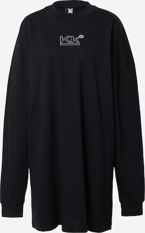 Karo Kauer Oversized tričko – černá: přední strana