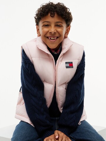 TOMMY HILFIGER Winter jacket 'Heritage' in Pink