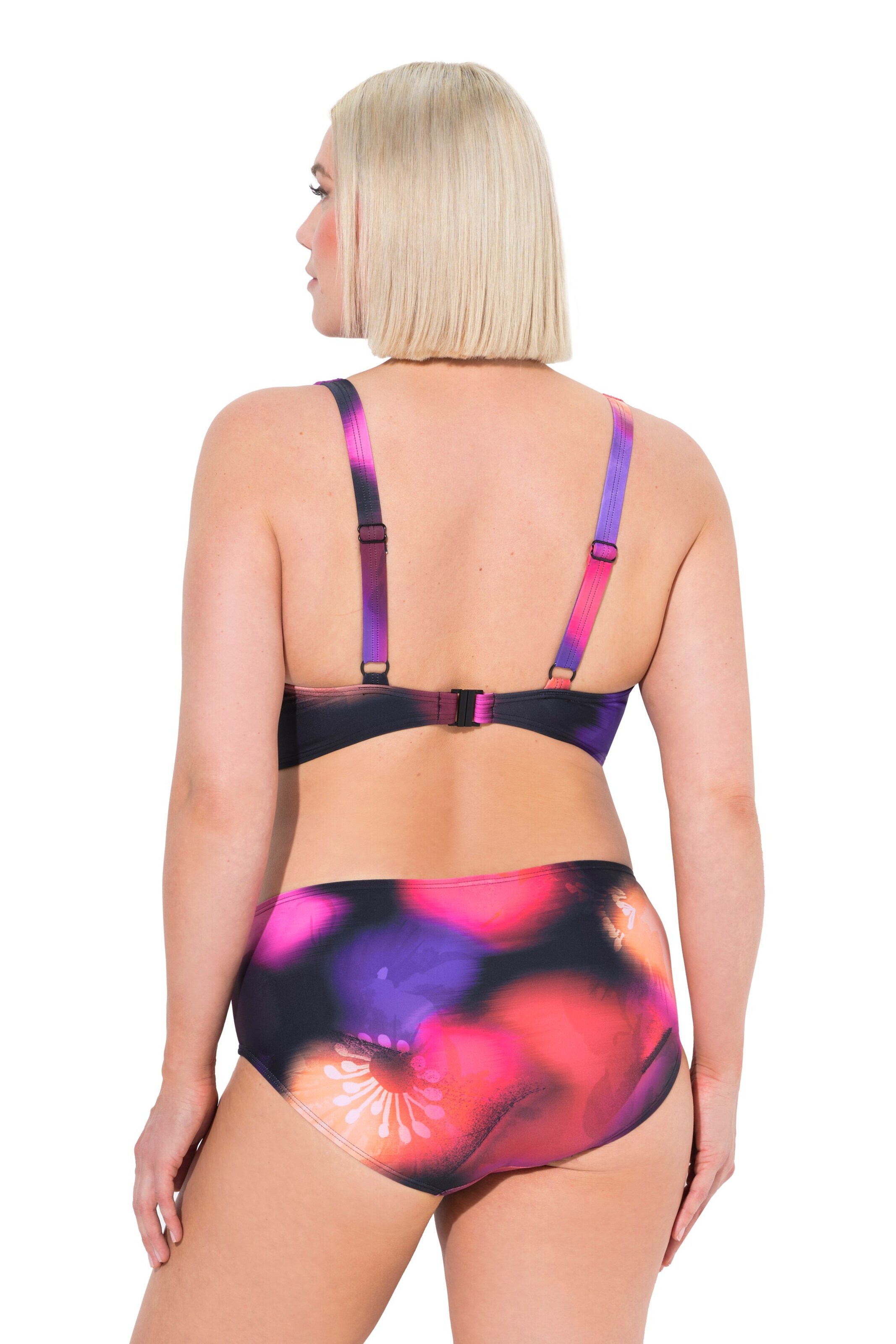 Ulla Popken Triangel Bikini in Lila