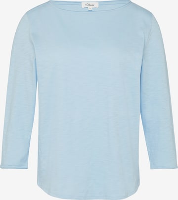 s.Oliver Shirt in Blau: Vorderseite