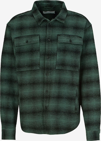 Young Poets Button Up Shirt 'Jonte' in Green: front