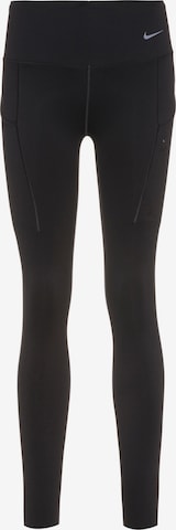 NIKE Skinny Sporthose in Schwarz: predná strana