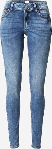 Skinny Jean QS en bleu : devant