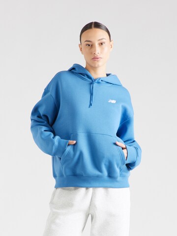 new balance Sweatshirt in Blue: front