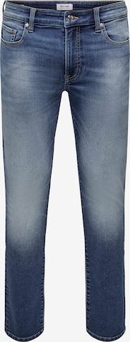 Only & Sons Regular Jeans 'Loom' in Blue: front