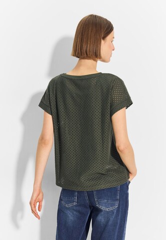 CECIL T-Shirt in Grün