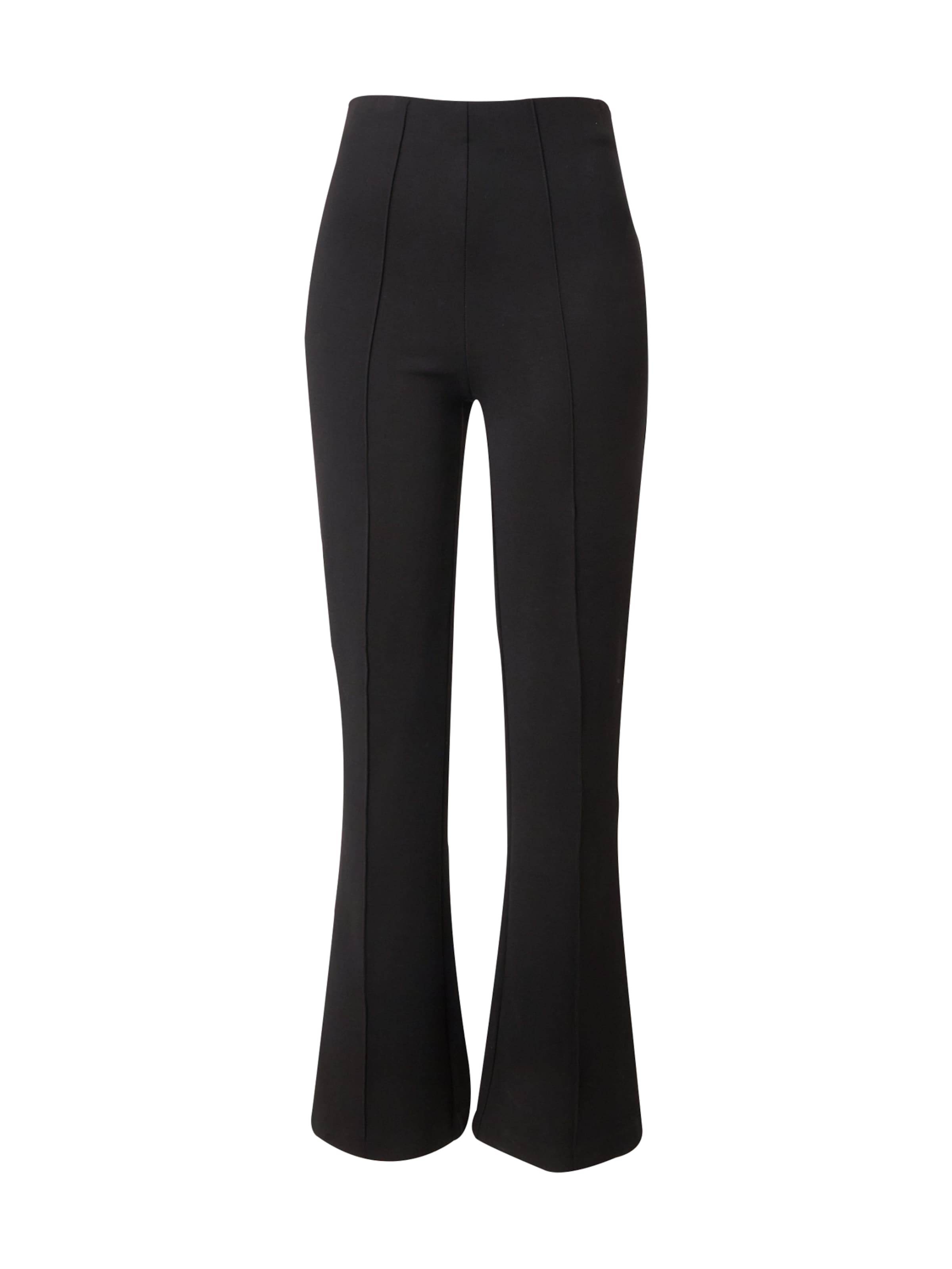 VILA Flared Pants in Black: front