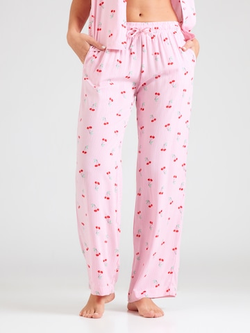 ETAM Pyžamové nohavice 'CALISTO' - Ružová: predná strana