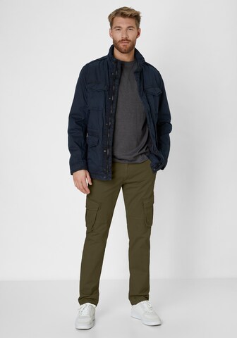 REDPOINT Regular Cargohose in Grün