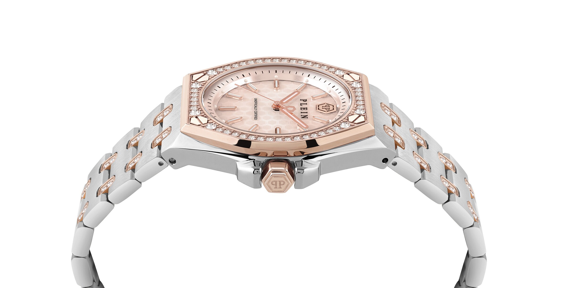 Philipp Plein Analogt ur i sølv