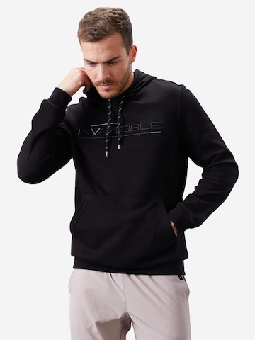 Sweat-shirt Tommy Life en noir : devant
